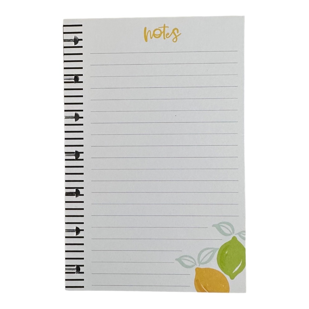Happy Planner Happy Hostess Lemon & Lime Mini Lined Filler Paper